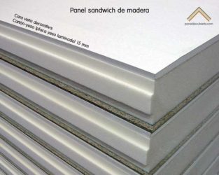 Panel de madera para cubierta acabado decorativo placa de yeso laminado PYL.