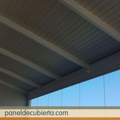Precioso panel de madera terrazas y porches. Fabricante de paneles acabados decorativos. Paneles Valencia.