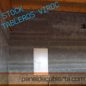 Instalador de tableros de Viroc para fachadas e interiores. Stocks 240,x0,55.
