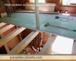 Madera panel entreplanta rápido.